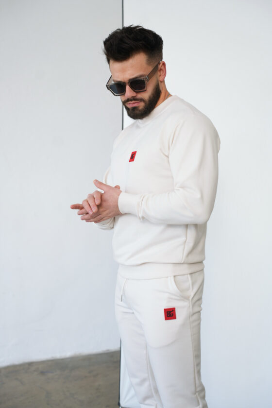 BLUZA MĘSKA BG ETNA | KOKOS