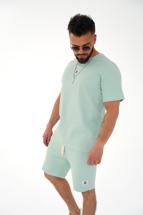 T-shirt męski miętowy – BG BREEZE