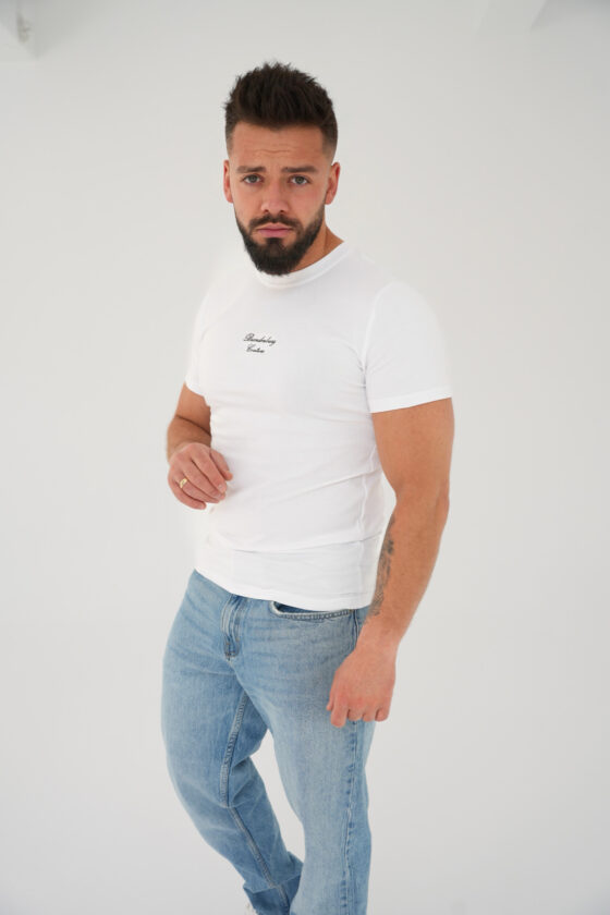 T-SHIRT MĘSKI BG TORRENT | BIAŁY