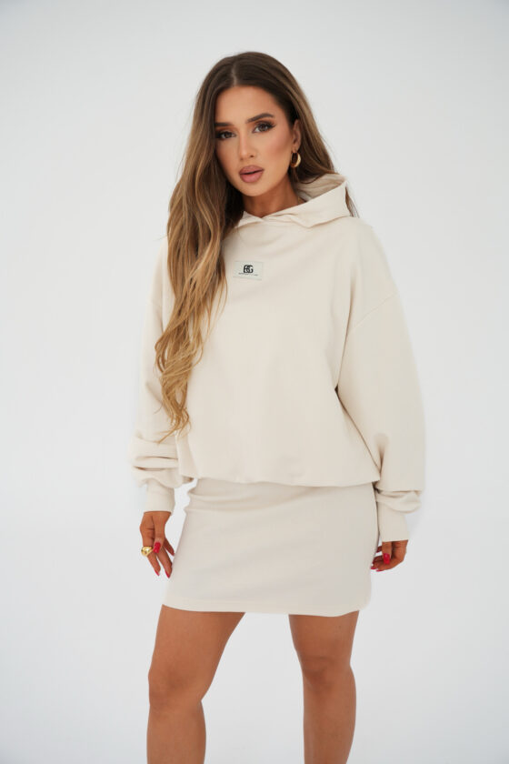 Bluza Damska Oversize BG BEBE Kokos