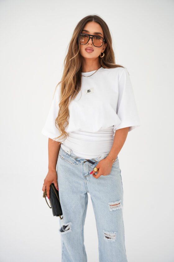 T-shirt Damski BG OHIO Biały